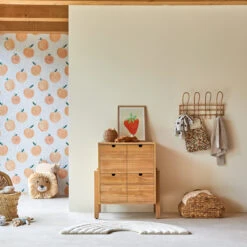 Lubin - Commode Enfant En Teck Massif