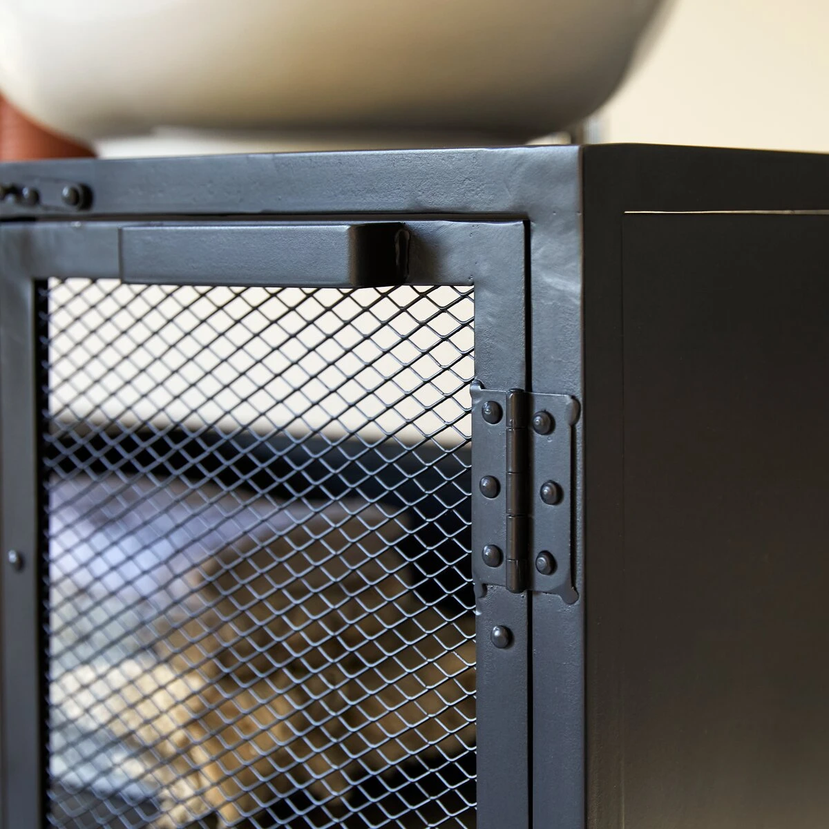 Romy - Meuble Sous Vasque En Manguier Et Métal 140 Cm 8 Romy - Meuble Sous Vasque En Manguier Et Métal 140 Cm – Image 6