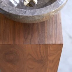 Stelle - Meuble Sous Vasque En Noyer Massif Gauche -Magasin De Meubles 1200 1200 meuble sous vasque en noyer massif stelle gauche 2