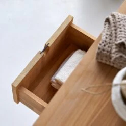 Jonàk - Meuble Sous Vasque En Teck Massif 145 Cm -Magasin De Meubles 1200 1200 meuble sous vasque en teck massif jonak 145 cm 4