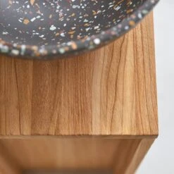 Stelle - Meuble Sous Vasque En Teck Massif Droit -Magasin De Meubles 1200 1200 meuble sous vasque en teck massif stelle droit 2