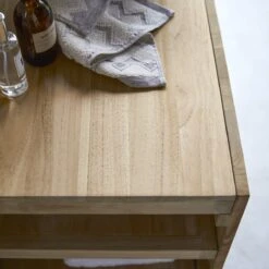 Typo - Meuble Sous Vasque En Teck Massif 90 Cm -Magasin De Meubles 1200 1200 meuble sous vasque en teck massif typo 90 cm 2