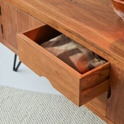 Bonnie - Meuble TV En Acacia Massif 150 Cm 12 Bonnie - Meuble TV En Acacia Massif 150 Cm -Magasin De Meubles 1200 1200 meuble tv en acacia massif bonnie 150 cm 4