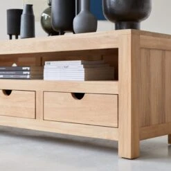 Oliver - Meuble TV En Chêne Massif 200 Cm 9 Oliver - Meuble TV En Chêne Massif 200 Cm -Magasin De Meubles 1200 1200 meuble tv en chene massif oliver 200 cm 3