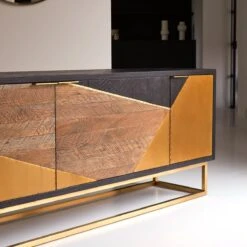 Oscar - Meuble TV En Chêne 240 Cm -Magasin De Meubles 1200 1200 meuble tv en chene oscar 240 cm 5