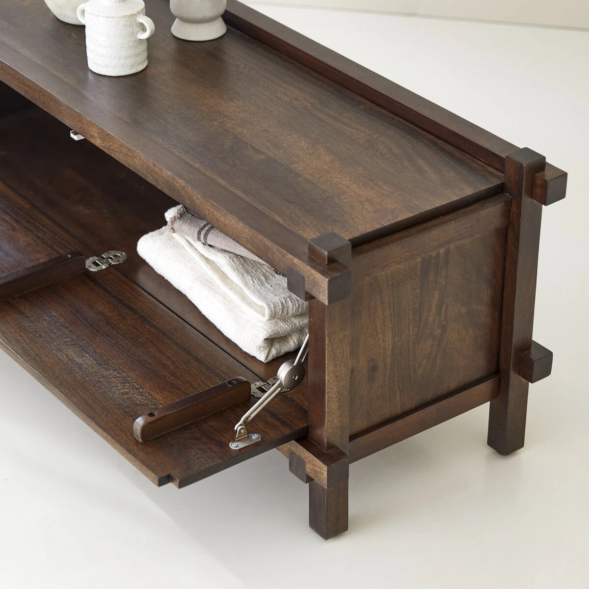 Arko - Meuble TV En Manguier Massif 120 Cm 10 Arko - Meuble TV En Manguier Massif 120 Cm – Image 8