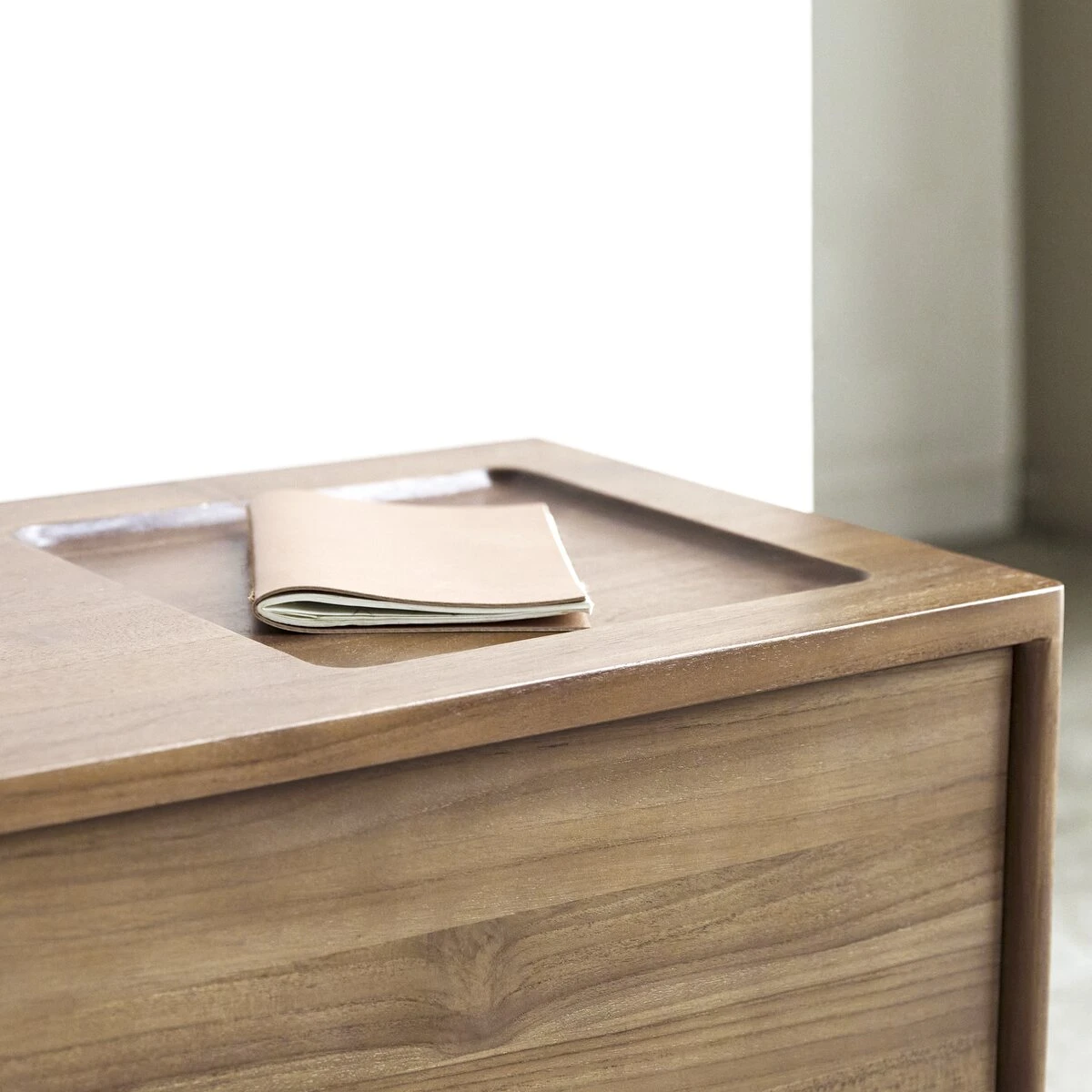 Circa - Meuble TV En Teck Massif 3 Tiroirs 160 Cm 5 Circa - Meuble TV En Teck Massif 3 Tiroirs 160 Cm – Image 3