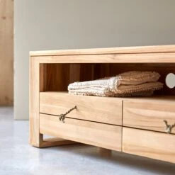 Minimalys - Meuble TV En Teck Massif 170 Cm 11 Minimalys - Meuble TV En Teck Massif 170 Cm -Magasin De Meubles 1200 1200 meuble tv en teck massif minimalys 170 cm 4