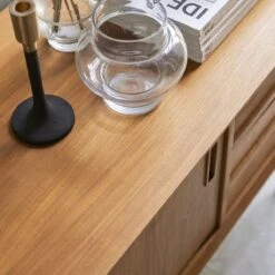 Simen - Meuble TV En Teck 155 Cm -Magasin De Meubles 1200 1200 meuble tv en teck simen 155 cm 2