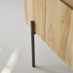 Honorine - Meuble TV Haut En Teck Massif 170 Cm -Magasin De Meubles 1200 1200 meuble tv haut en teck massif honorine 170 cm 5