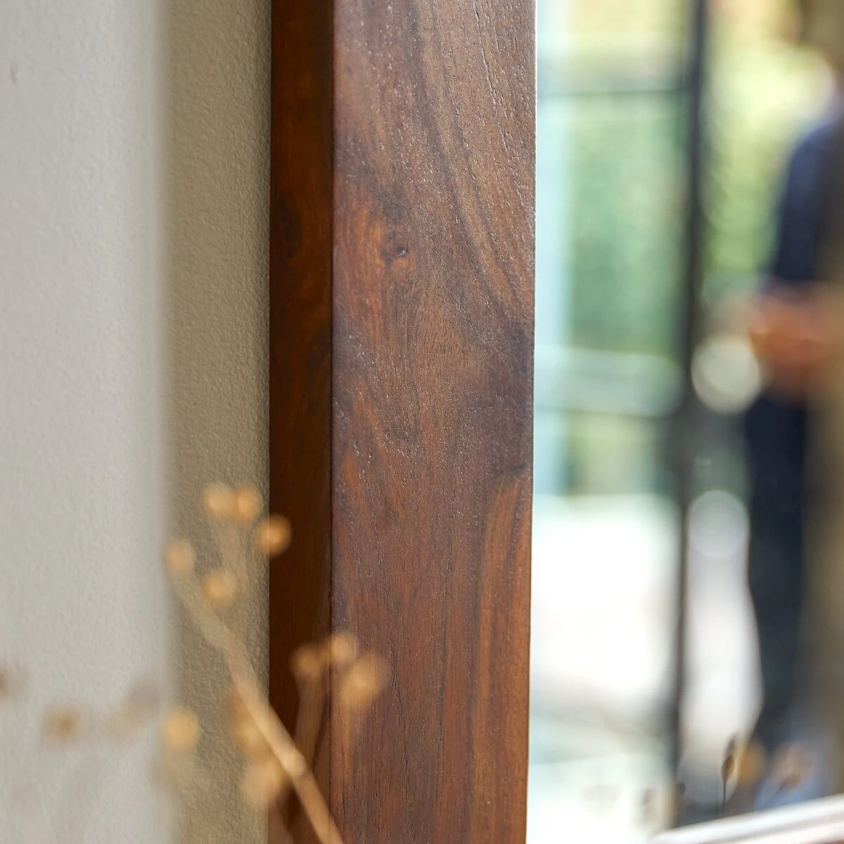 Kwarto - Miroir Déco En Palissandre Massif 100x50 Cm 7 Kwarto - Miroir Déco En Palissandre Massif 100x50 Cm – Image 5