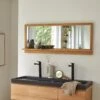 Easy - Miroir En Chêne 120x50 Cm 1 Easy - Miroir En Chêne 120x50 Cm -Magasin De Meubles 1200 1200 miroir en chene massif easy 120x50 cm