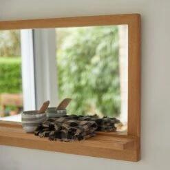 Easy - Miroir En Chêne 120x50 Cm -Magasin De Meubles 1200 1200 miroir en chene massif easy 120x50 cm 3