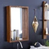 Easy - Miroir En Palissandre 70x45 Cm -Magasin De Meubles 1200 1200 miroir en palissandre massif easy 70x45 cm