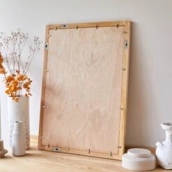 Bahya - Miroir En Teck 70x50 Cm -Magasin De Meubles 1200 1200 miroir en teck massif bahya 70x50 cm 3