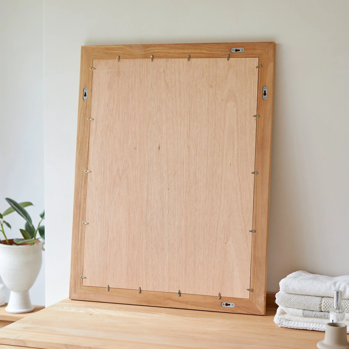 Tona - Miroir En Teck 90x70 Cm 4 Tona - Miroir En Teck 90x70 Cm – Image 2