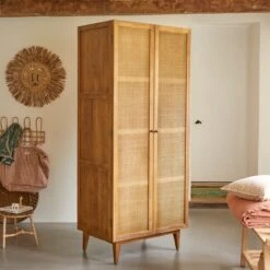 Ninon - Armoire Enfant En Pin Et Cannage -Magasin De Meubles 1200 1200 ninon armoire enfant en pin et cannage 3