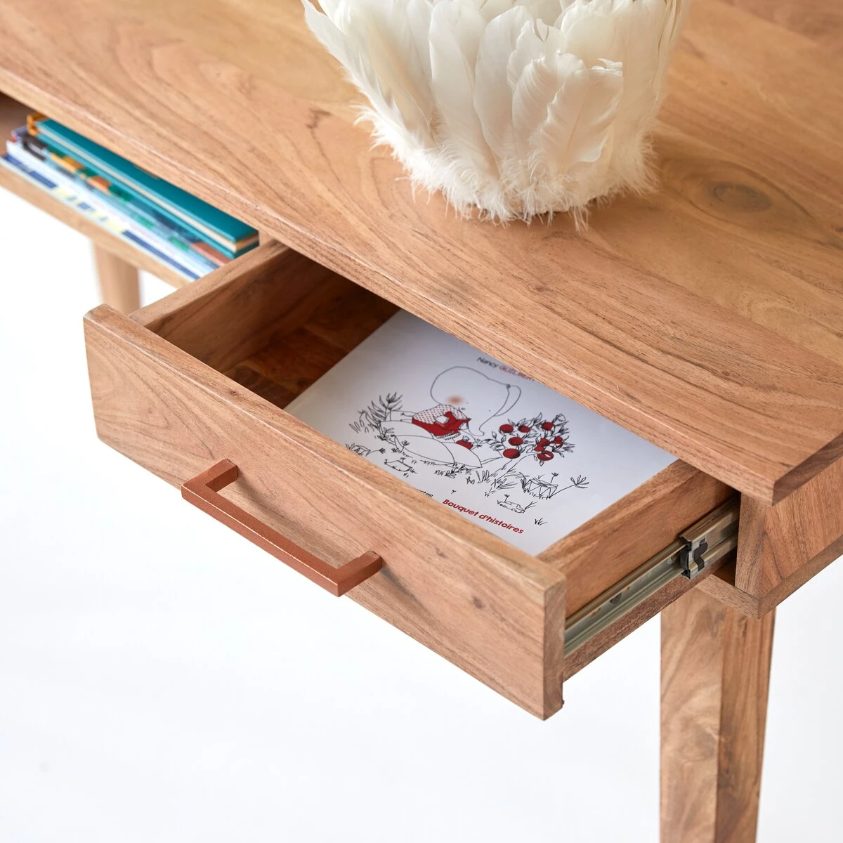 Oslo - Bureau Enfant En Acacia Massif 4 Oslo - Bureau Enfant En Acacia Massif – Image 2