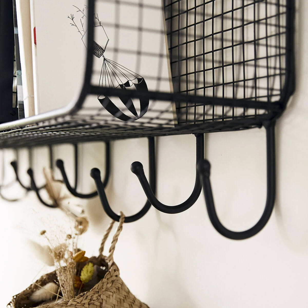 Sona - Patère Rectangulaire En Métal 5 Sona - Patère Rectangulaire En Métal – Image 3