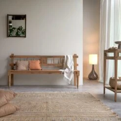 Paula - Banc En Teck Massif Recyclé