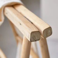 Kilim - Porte Serviette Double En Teck Massif -Magasin De Meubles 1200 1200 porte serviette double en teck massif kilim 2