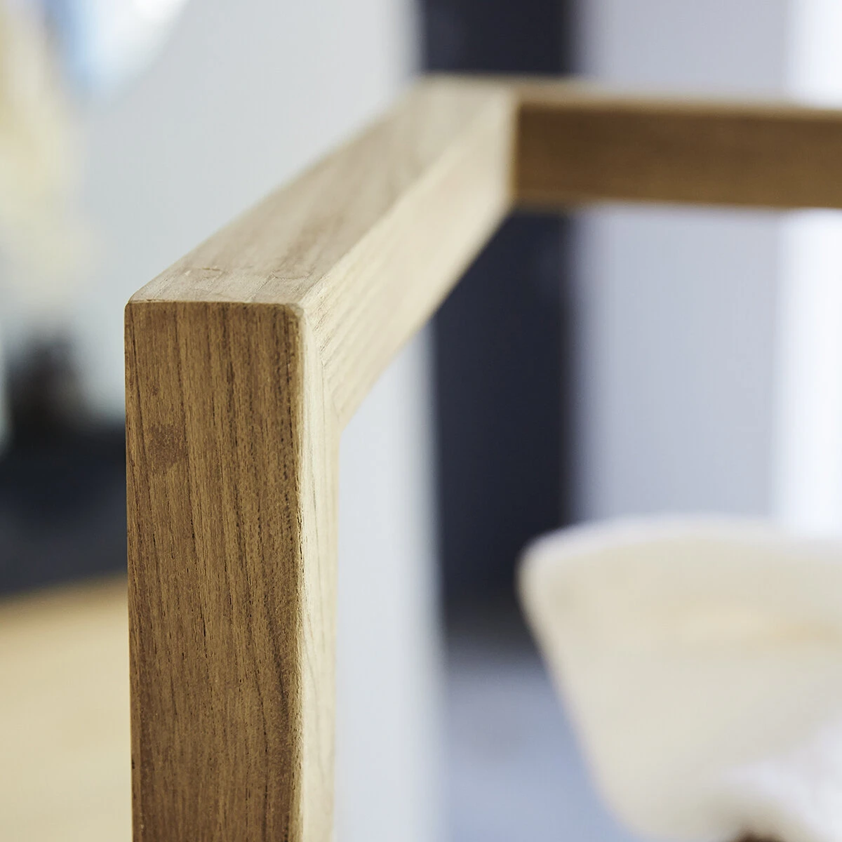 Malo - Porte Serviette En Teck Massif 5 Malo - Porte Serviette En Teck Massif – Image 3