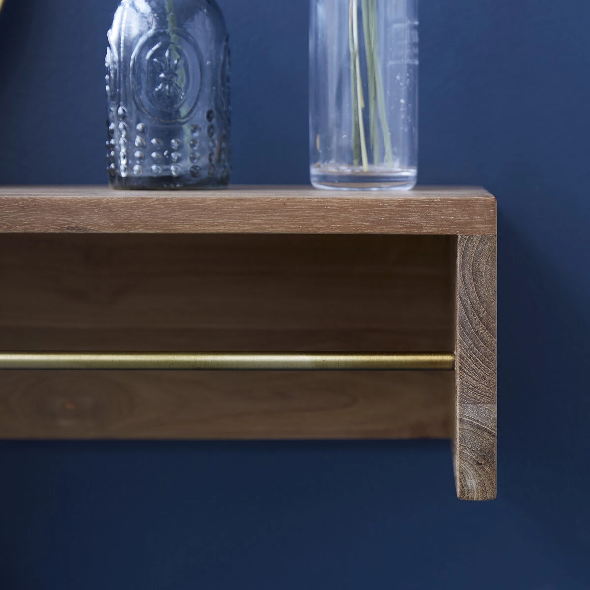 Sasha - Porte Serviette Mural En Teck Massif 60 Cm 5 Sasha - Porte Serviette Mural En Teck Massif 60 Cm – Image 3