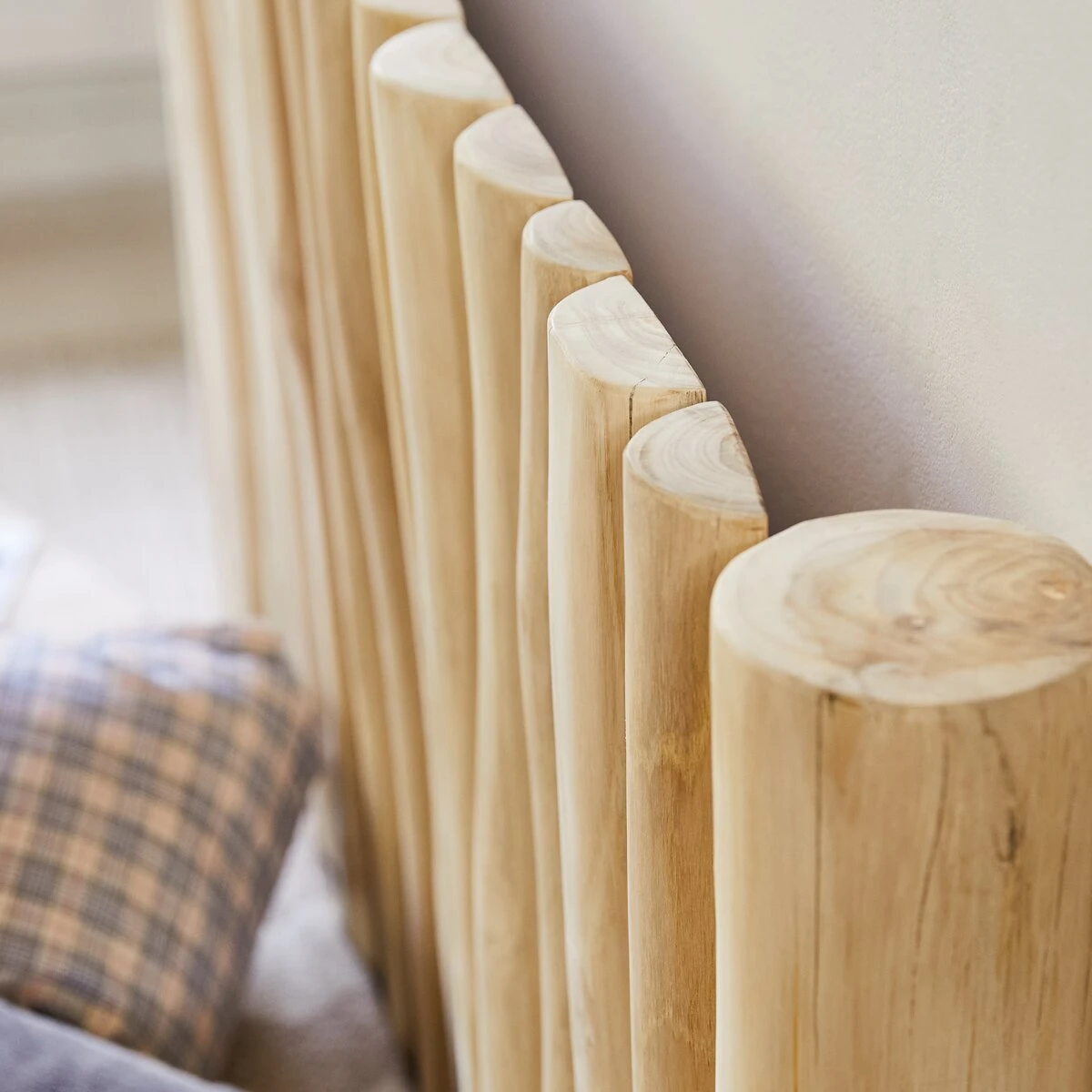 River - Tête De Lit Enfant En Teck Massif 120 Cm 4 River - Tête De Lit Enfant En Teck Massif 120 Cm – Image 2