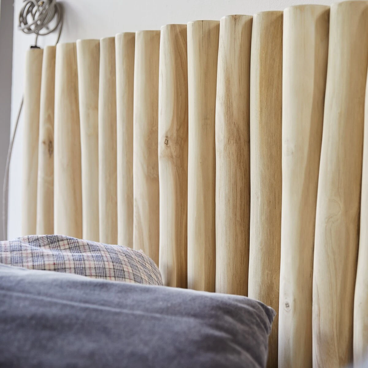 River - Tête De Lit Enfant En Teck Massif 120 Cm 5 River - Tête De Lit Enfant En Teck Massif 120 Cm – Image 3