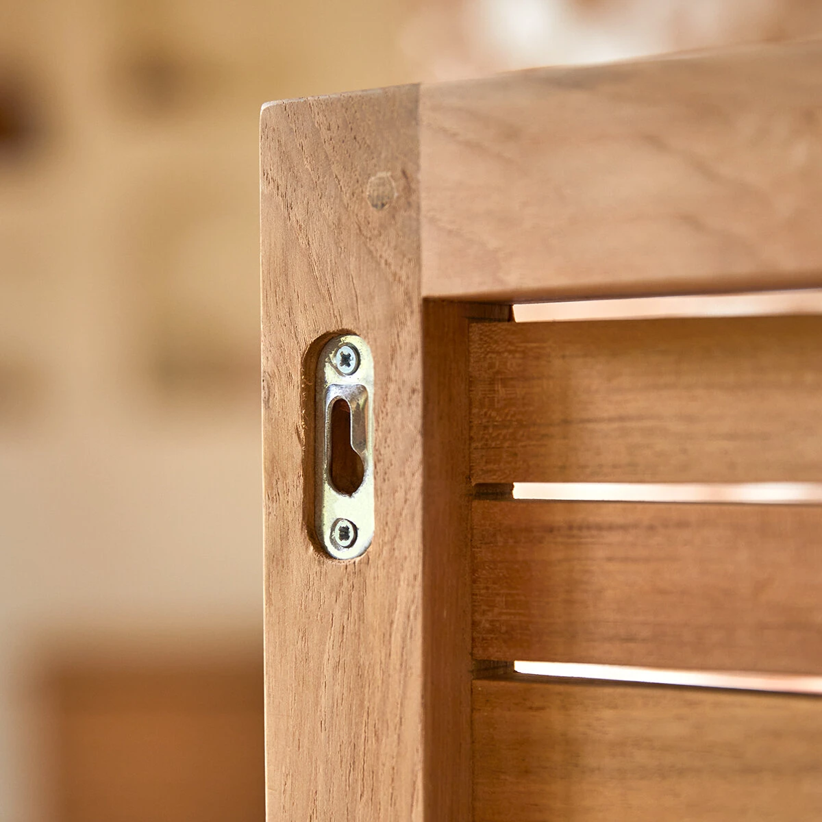 Suzette - Tête De Lit Enfant En Teck Massif 95 Cm 5 Suzette - Tête De Lit Enfant En Teck Massif 95 Cm – Image 3