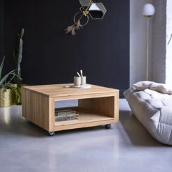 Anoa - Table Basse Carrée En Teck Massif -Magasin De Meubles 1200 1200 table basse carree en teck massif anoa 3