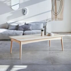 Josef - Table Basse En Frêne Olivier Massif Français -Magasin De Meubles 1200 1200 table basse en frene olivier massif francais josef 3
