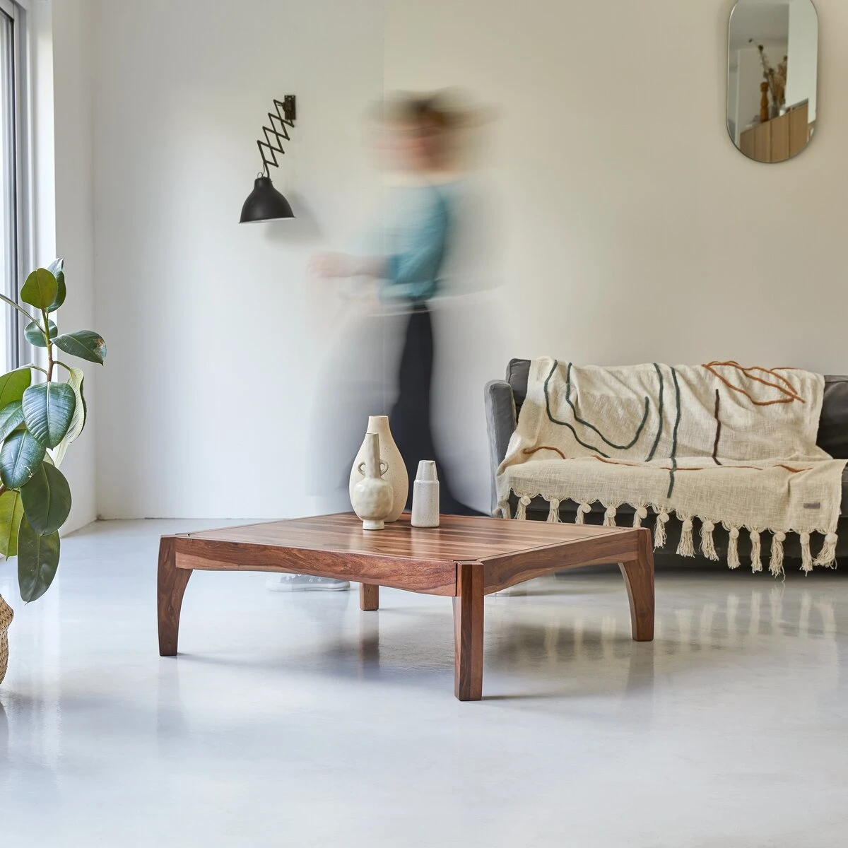 Luna - Table Basse En Palissandre Massif 6 Luna - Table Basse En Palissandre Massif – Image 4