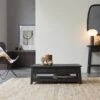 Thaki Black - Table Basse En Pin Massif -Magasin De Meubles 1200 1200 table basse en pin thaki black