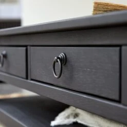 Thaki Black - Table Basse En Pin Massif -Magasin De Meubles 1200 1200 table basse en pin thaki black 2