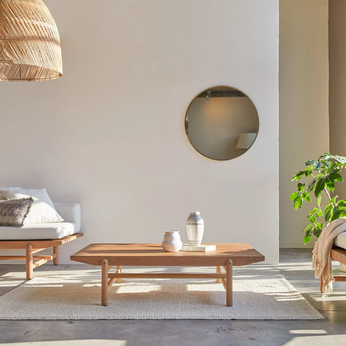 Fado - Table Basse En Teck Massif 3 Fado - Table Basse En Teck Massif