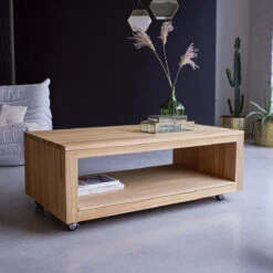 Anoa - Table Basse Rectangulaire En Teck Massif -Magasin De Meubles 1200 1200 table basse rectangulaire en teck massif anoa 7