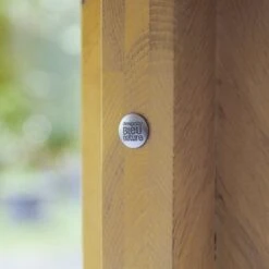 Café Crème - Table En Chêne Massif Et Marbre -Magasin De Meubles 1200 1200 table cafe creme en chene massif et marbre 6