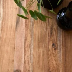 Temis - Table En Acacia Massif Et Métal 6/8 Pers. -Magasin De Meubles 1200 1200 table en acacia massif et metal temis 6 8pers 2