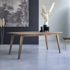 Esmée - Table En Noyer Massif 6/8 Pers. -Magasin De Meubles 1200 1200 table en noyer massif esmee 6 8 pers 3