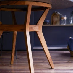 Juno - Table En Teck Massif Et Terrazzo 6 Pers. -Magasin De Meubles 1200 1200 table en teck massif et terrazzo juno 6 pers 6