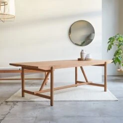 Fado - Table En Teck Massif 6/8 Pers. -Magasin De Meubles 1200 1200 table en teck massif fado 6 8 pers 3