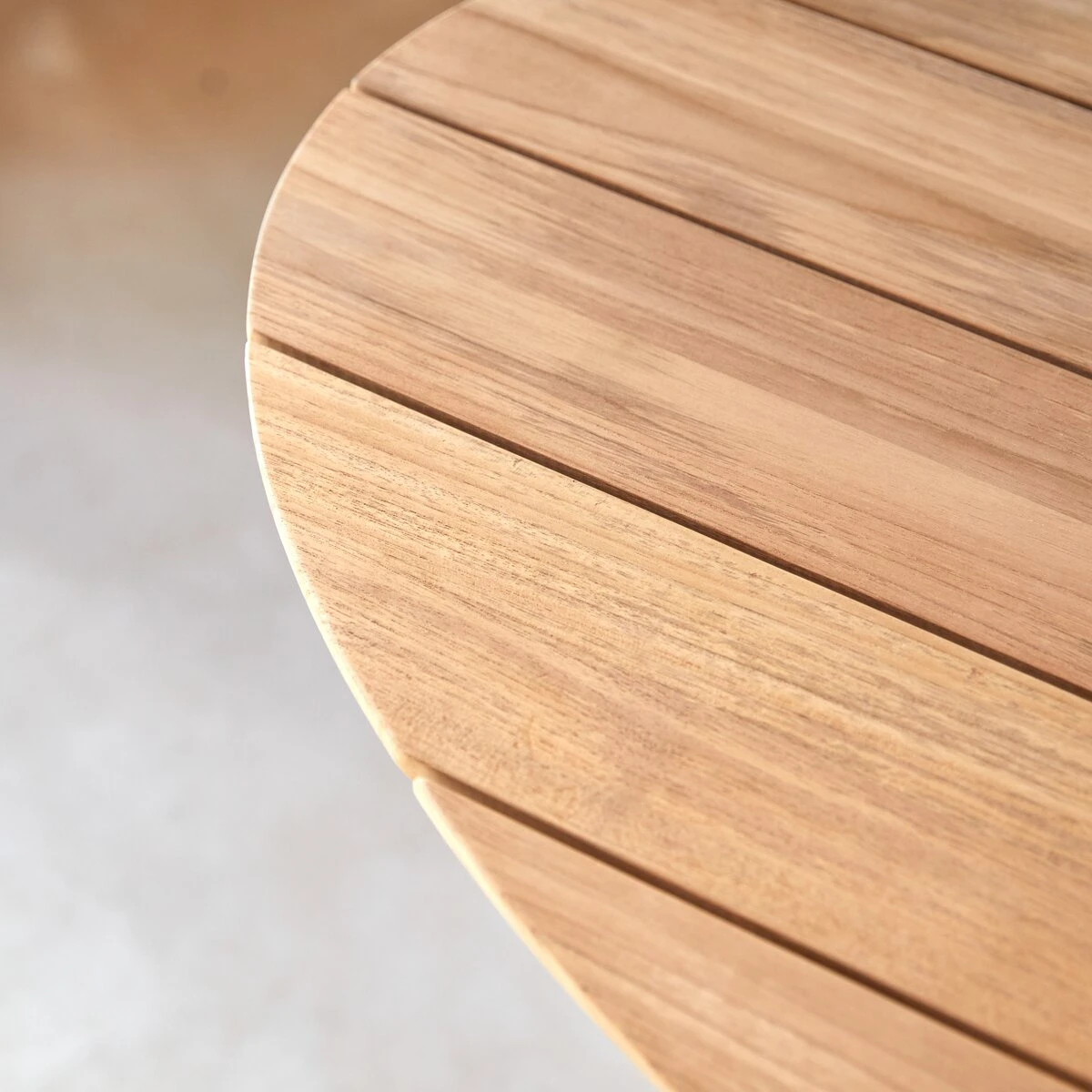 Paloma - Table Ovale En Teck Massif 6 Pers. 4 Paloma - Table Ovale En Teck Massif 6 Pers. – Image 2