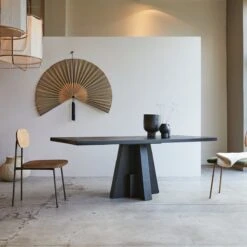 Aya - Table Pin Recyclé 6/8 Pers. -Magasin De Meubles 1200 1200 table pin recycle aya 6 8 pers 3