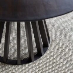 Greco - Table Ronde En Manguier Massif Et Métal 5 Pers 14 Greco - Table Ronde En Manguier Massif Et Métal 5 Pers -Magasin De Meubles 1200 1200 table ronde en manguier massif et metal 5 pers greco 4