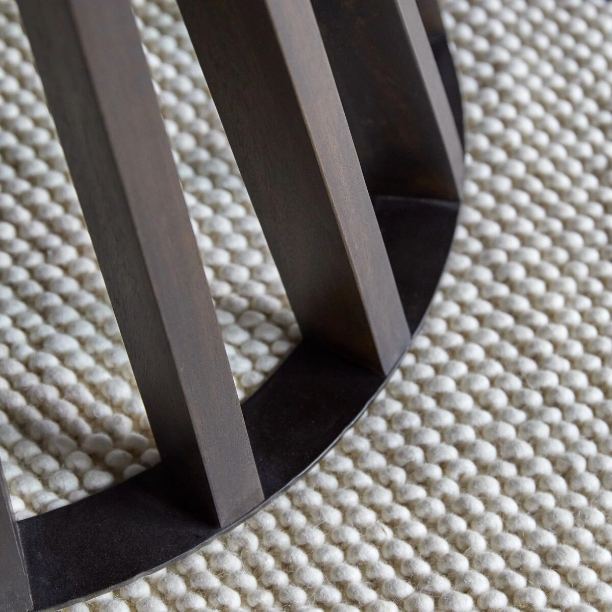 Greco - Table Ronde En Manguier Massif Et Métal 5 Pers 8 Greco - Table Ronde En Manguier Massif Et Métal 5 Pers – Image 6