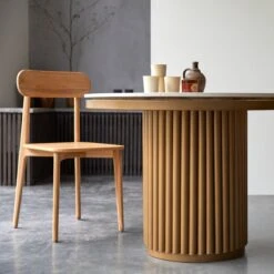 Isaure - Table Ronde En Métal Et Terrazzo 4/6 Pers -Magasin De Meubles 1200 1200 table ronde en metal et terrazzo isaure 4 6 pers 7