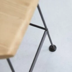 Diego - Tabouret Haut En Frêne Et Métal Black -Magasin De Meubles 1200 1200 tabouret haut en frene et metal diego black 3