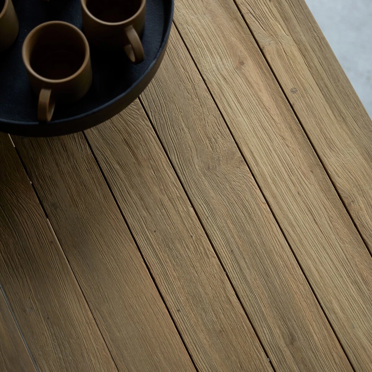 Teresa - Table En Teck Massif Recyclé 6-8 Pers. 5 Teresa - Table En Teck Massif Recyclé 6-8 Pers. – Image 3