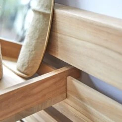 Urbain - Tête De Lit Avec étagères En Teck Massif 270 Cm -Magasin De Meubles 1200 1200 tete de lit avec etageres en teck massif 270 cm urbain 2